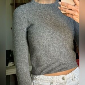 ZARA - Gray Women's Knit Sweater